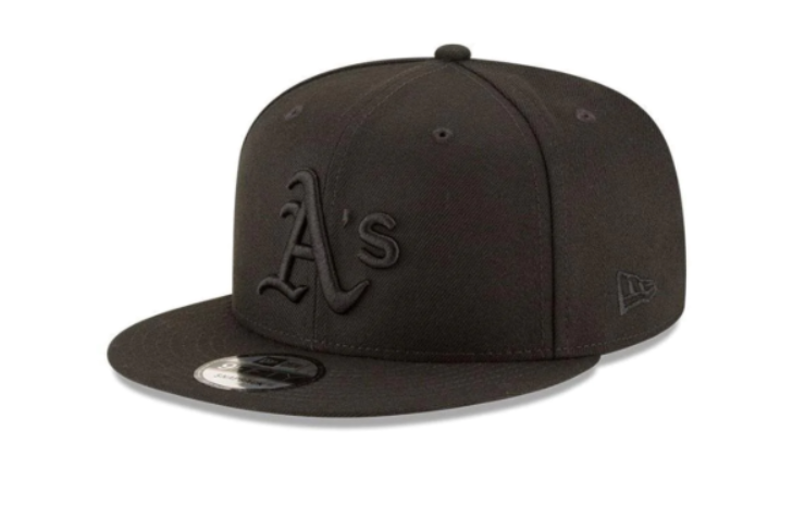 MLB BASIC SNAP 950 OAKATH BLKBLK