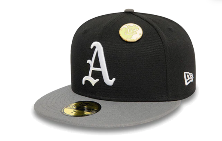 5950 MLB CONTRAST PIN OAKATH